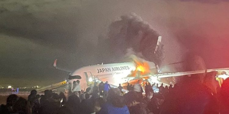 Japan Airlines Plane Crash