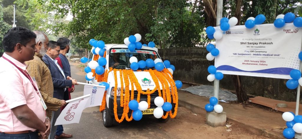 Gram Vikas, NGO, Joe Madiath, SBI Foundation, Sanjay Prakash, SBI Sanjeevani