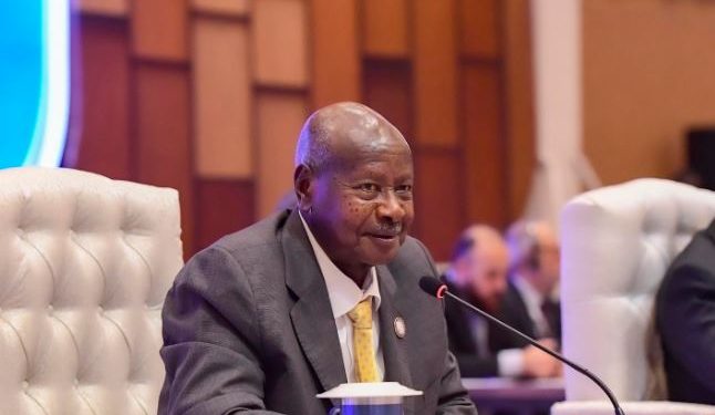 Ugandan President Yoweri Museveni