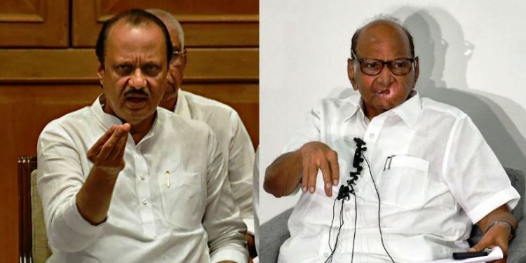 Ajit Pawar Sharad Pawar