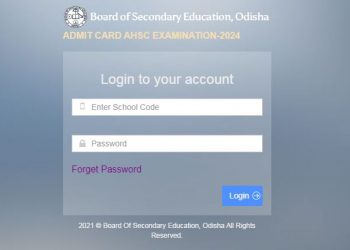 BSE Odisha matric exam admit cards