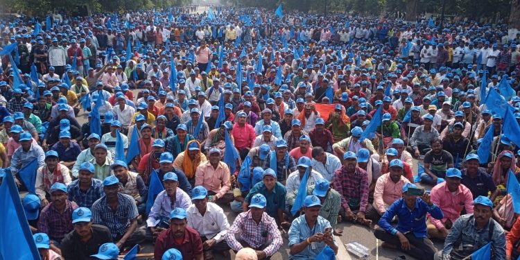 Fishermen protest in Odisha