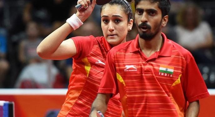 Manika Batra Sathiyan Gnanasekaran