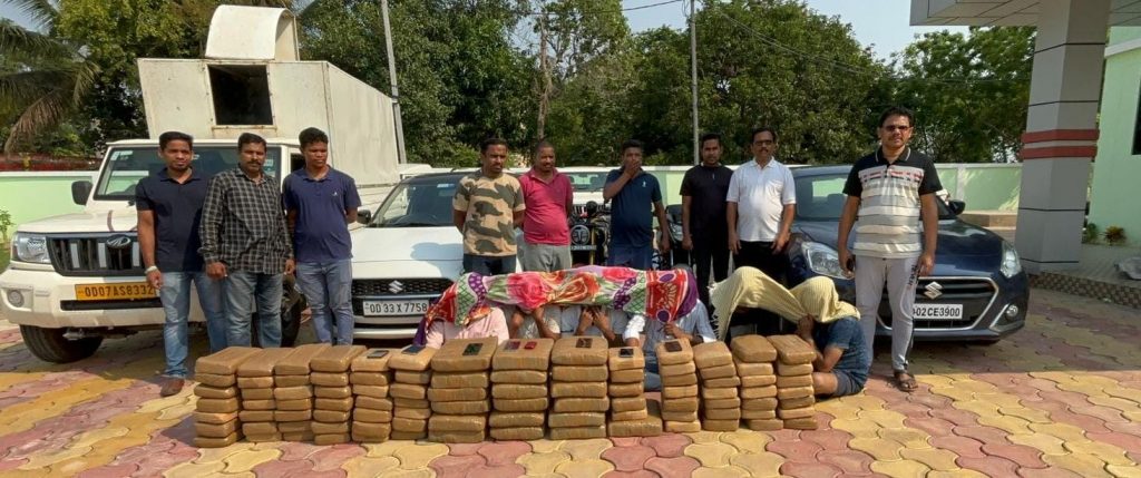 Odisha: 240kg ganja seized; six arrested