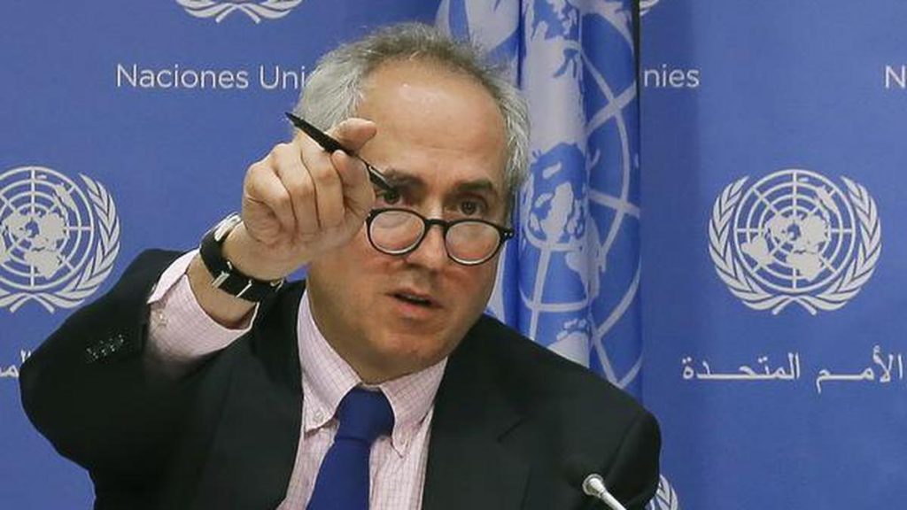 United Nations spokesman Stephane Dujarric. | Photo Credit: AP