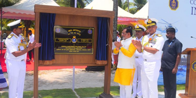 Indian Navy commissions strategically important base INS Jatayu in Lakshadweep Islands