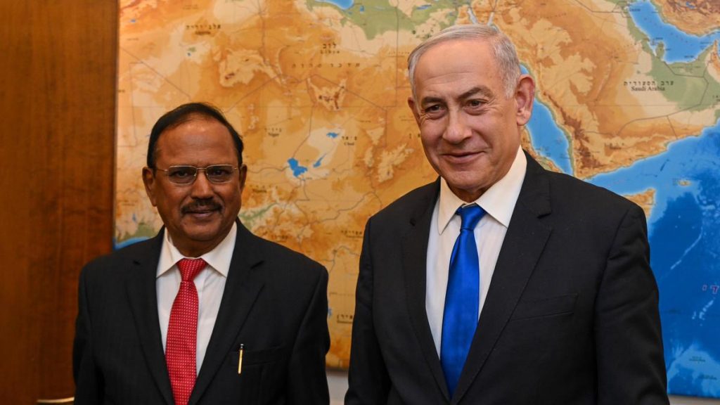 NSA, Ajit Doval, Benjamin Netanyahu, Israel, Gaza, War