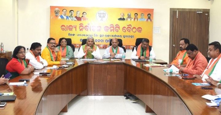 Odisha BJP leaders discuss candidates for Lok Sabha, Assembly polls