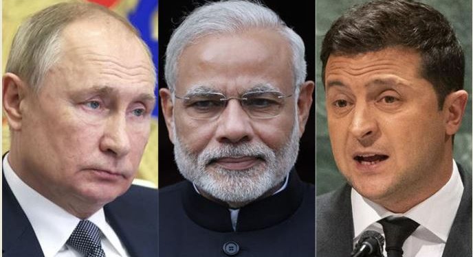 Putin+Modi+Zelensky