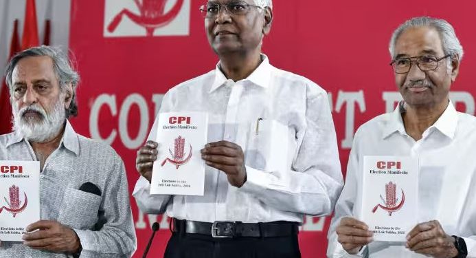 CPI releases Lok Sabha election manifesto, promises to scrap CAA