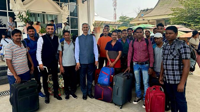 17 Indians, lured into unsafe work in Laos, way back home: EAM Jaishankar