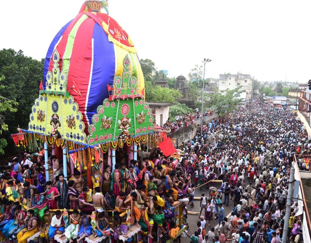 Odisha, Rukuna Rath, Lingaraj temple