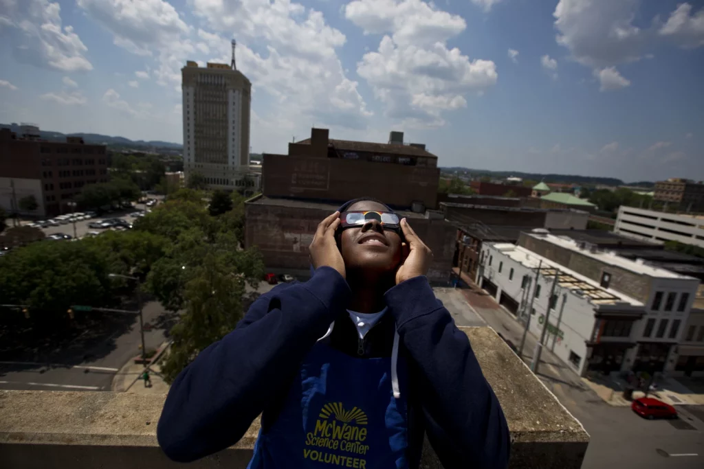 Sun, US, Solar eclipse