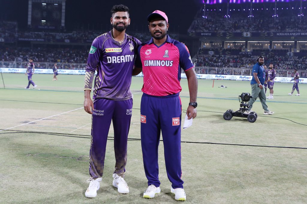 RR win toss, opt to bowl against KKR