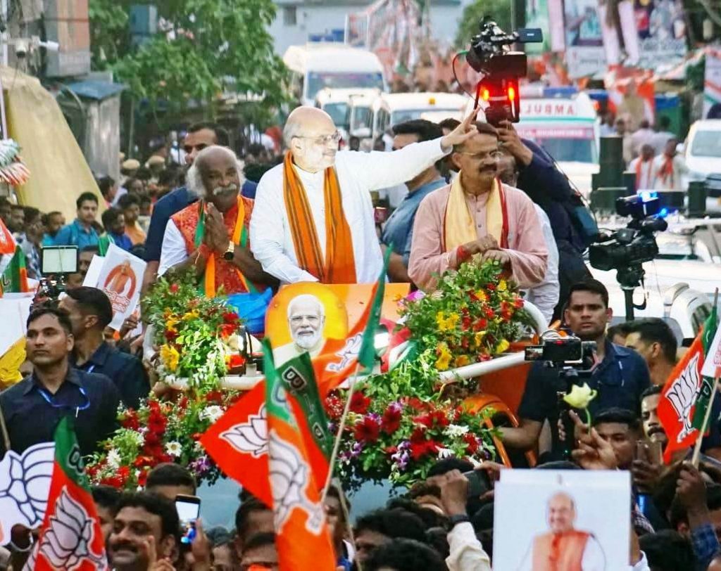 Amit Shah, roadshow, Cuttack