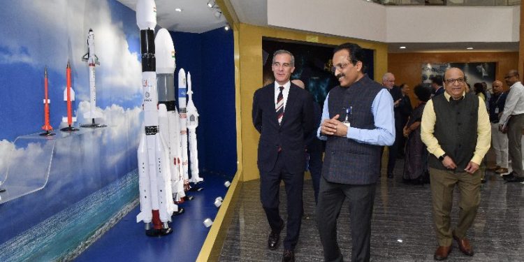 US Ambassador Eric Garcetti proposes development of ‘QUAD satellite’ with India-US partnership