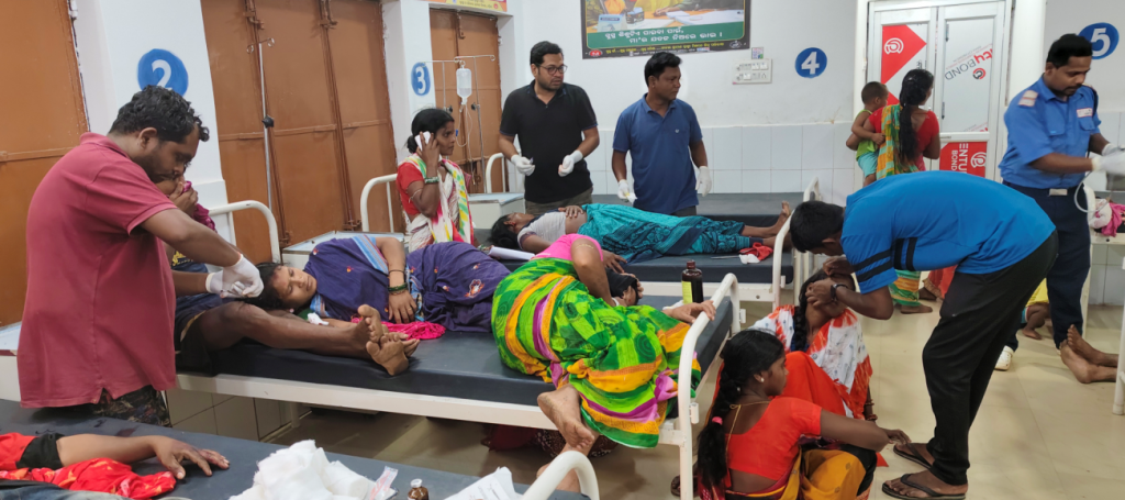 Healthcare services hit in Jharigaon as hospital staff sent for poll duty