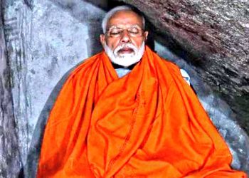 PM Modi reaches Kanyakumari for 3-day meditation at Vivekananda Rock Memorial