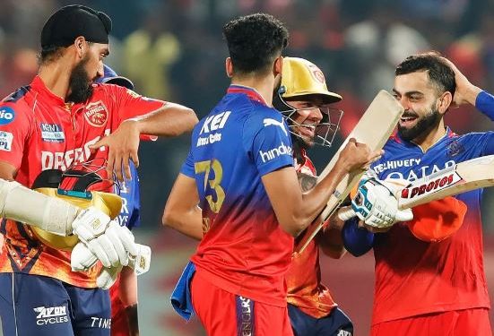 RCB beat Punjab Kings by 60 runs