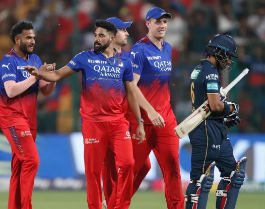Spot-on RCB bowlers limit Gujarat Titans to below-par 147