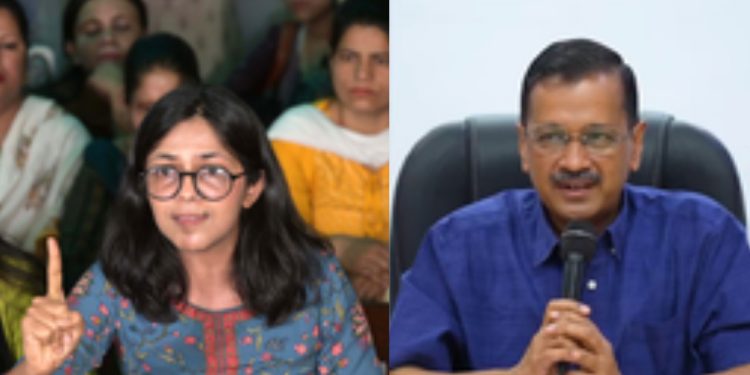 Swati Mailwal Arvind Kejriwal