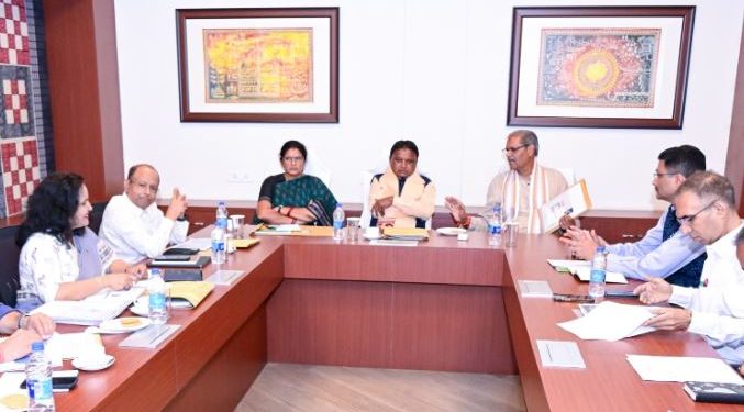 CM Mohan Majhi chairs review meeting