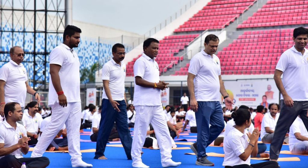 International Yoga Day in Odisha