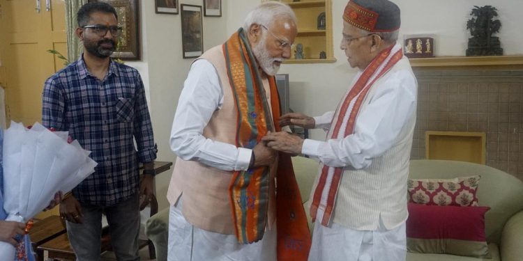 Narendra Modi, LK Advani, Murli Manohar Joshi, NDA