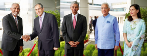 Mohamed Muizzu and Mauritius Prime Minister Pravind Kumar Jugnauth