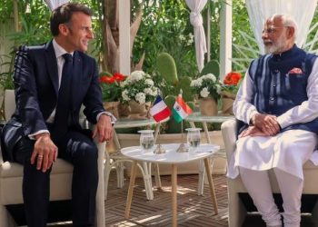 PM Modi meets French President Emmanuel Macron on sidelines of G7 Summit in Italy