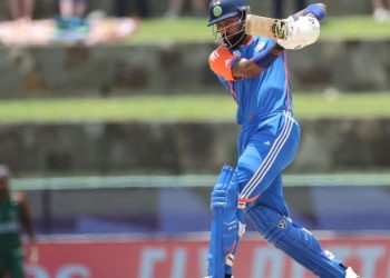 T20 World Cup Pandya fifty drives India to strong 1965 against Bangladesh