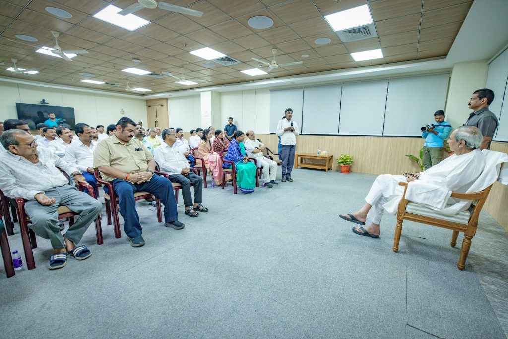 BJD holds legislature party meeting to decide on strategies ahead of assembly session