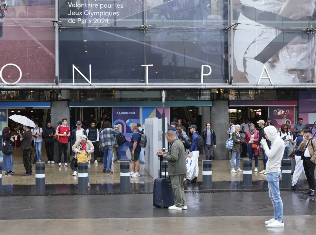 French high-speed rail network lines sabotaged in hours before Games opening ceremony