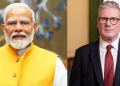 India's Modi and UK's Starmer