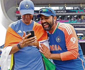 'My confidant, my coach and my friend': Rohit Sharma pens special note for Rahul Dravid