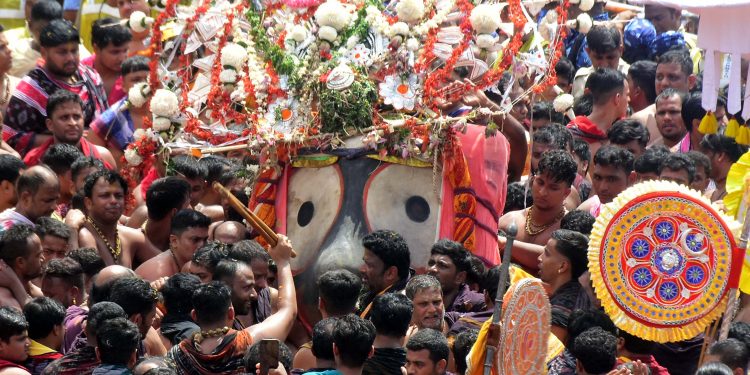 Pahandi of Lord Jagannath in Puri