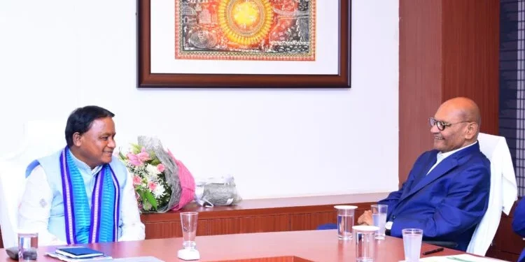 Vedanta chairman Anil Agarwal meets Odisha CM