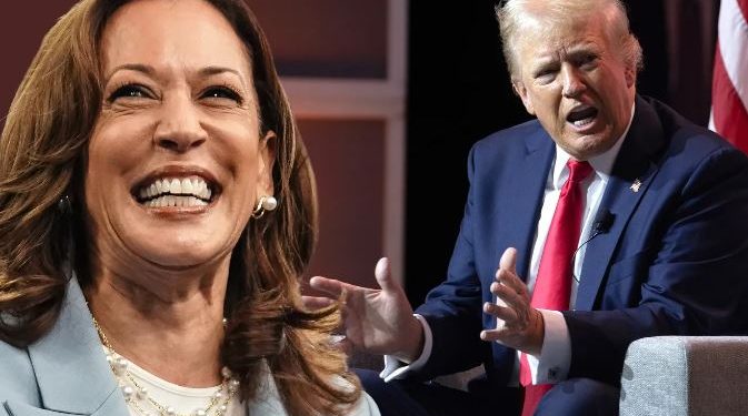 Donald Trump, Kamala Harris