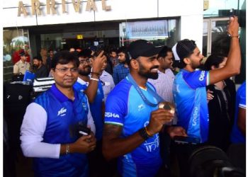 Indian Hockey team in Odisha