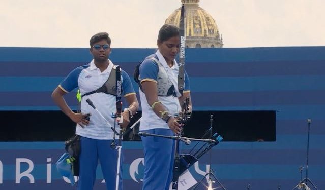 Indian mixed team archers secure place in semifinal, a first in Olympic history