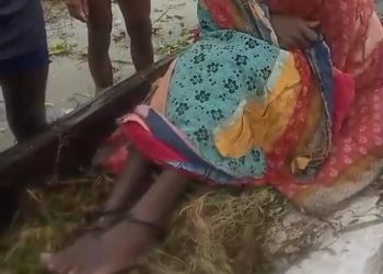 Chhattisgarh woman with ankles tied rescued from river 30 km downstream in Odisha