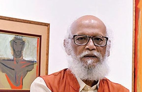 Jatin Das Painter Ahmedabad Mirror