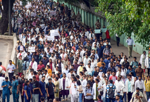 Kolkata tragedy: AIIMS doctors to protest at Jantar Mantar today