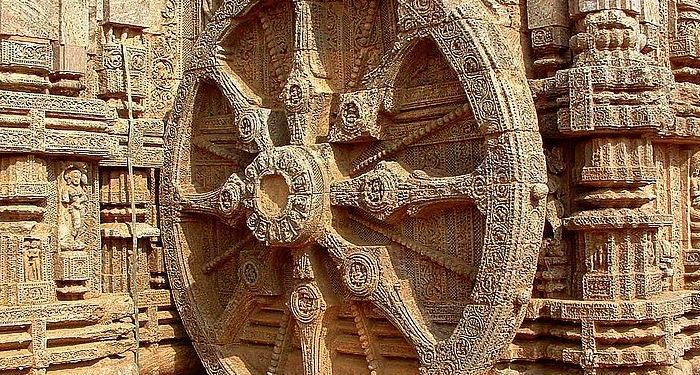 Konark Sun Temple wheel