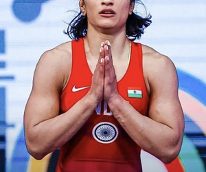 Vinesh Phogat disqualified for being overweight before final