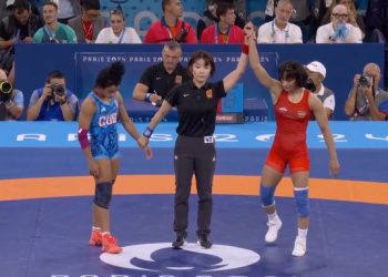 Vinesh becomes first Indian woman wrestler to reach Olympic final