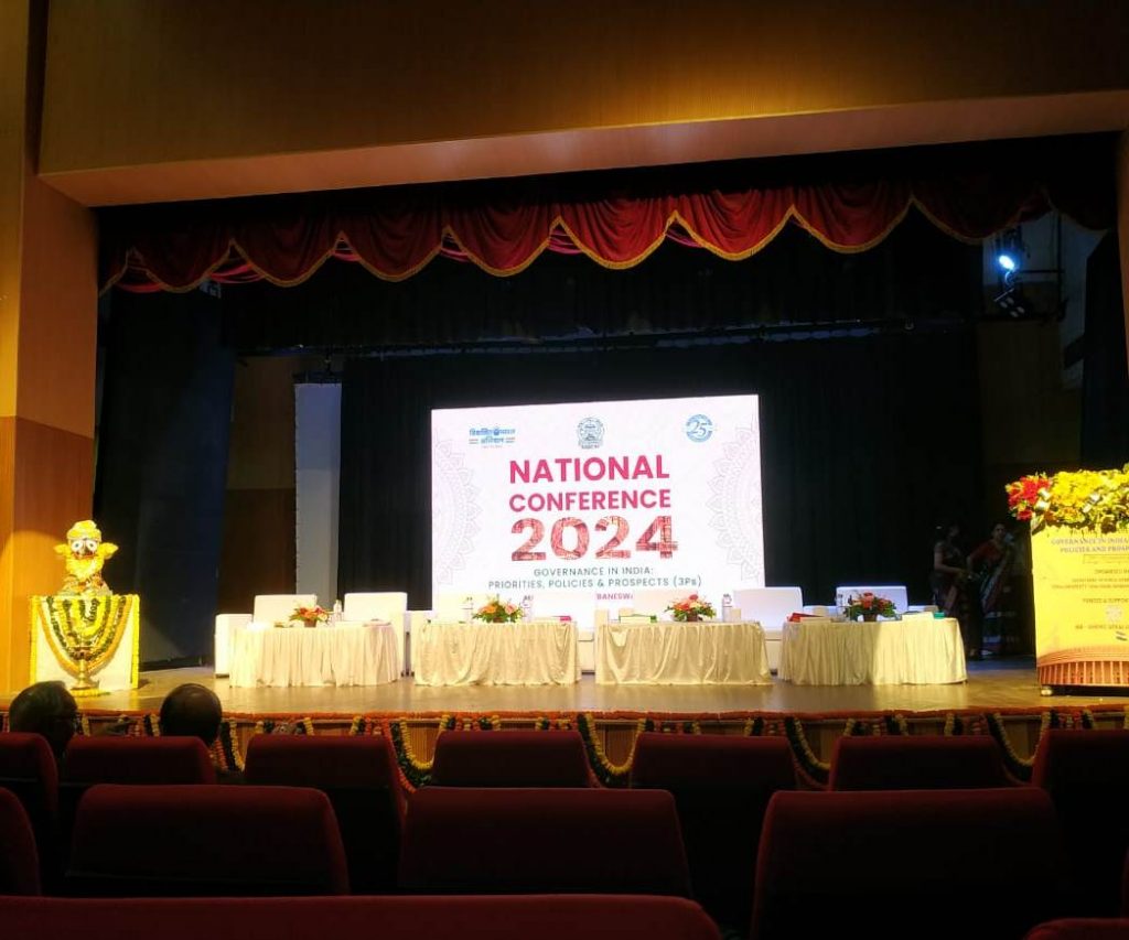 Scholars discuss smart cities, women’s policies at national conference on governance held at Utkal University