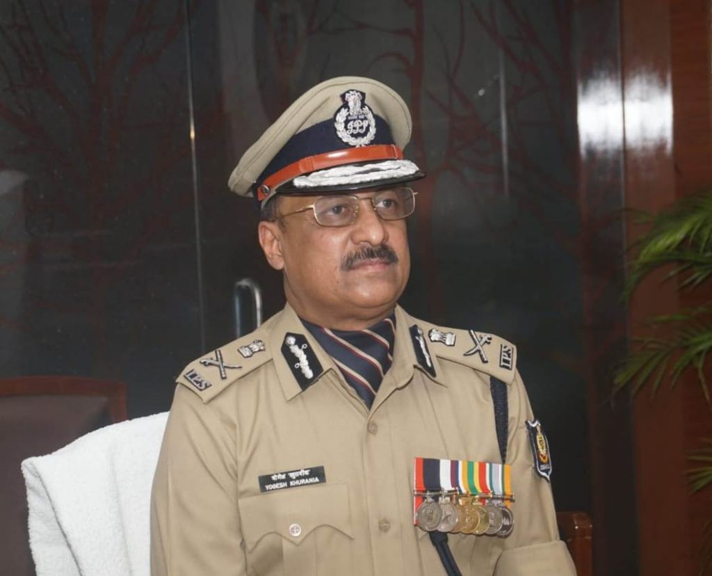 Odisha Police DG YB Khurania