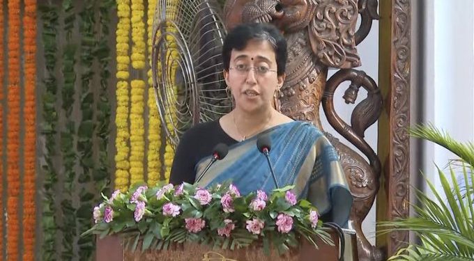 Atishi takes oath as Delhi CM