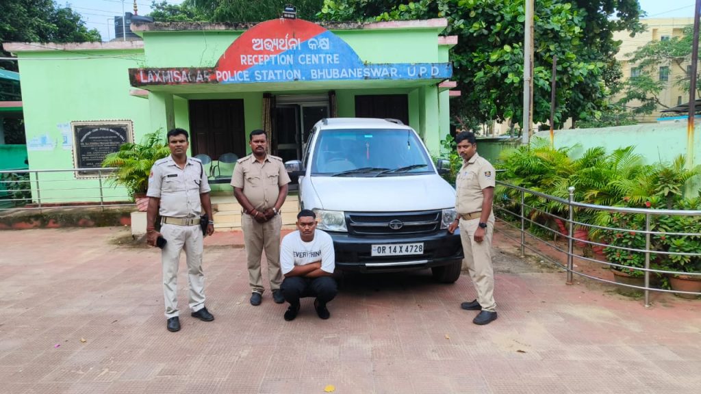 Five arrested after viral video of reckless driving on Bhubaneswar road